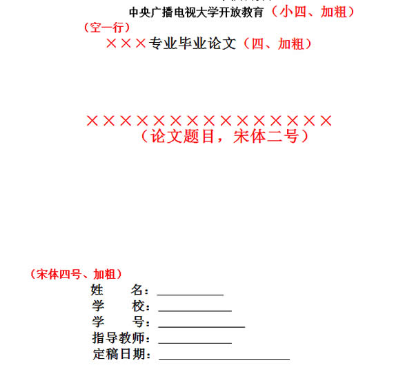 河南成人大學(xué)開放教育本科生畢業(yè)論文格式要求.jpg